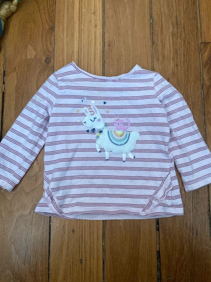 T-shirt manches longues Du Pareil Au Même - 9 mois