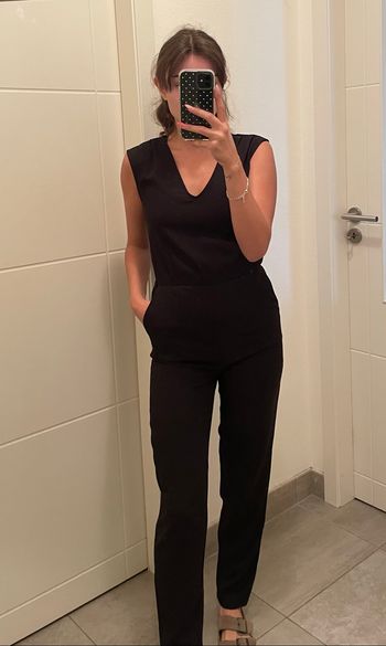 Combinaison noir dos en dentelle taille XS