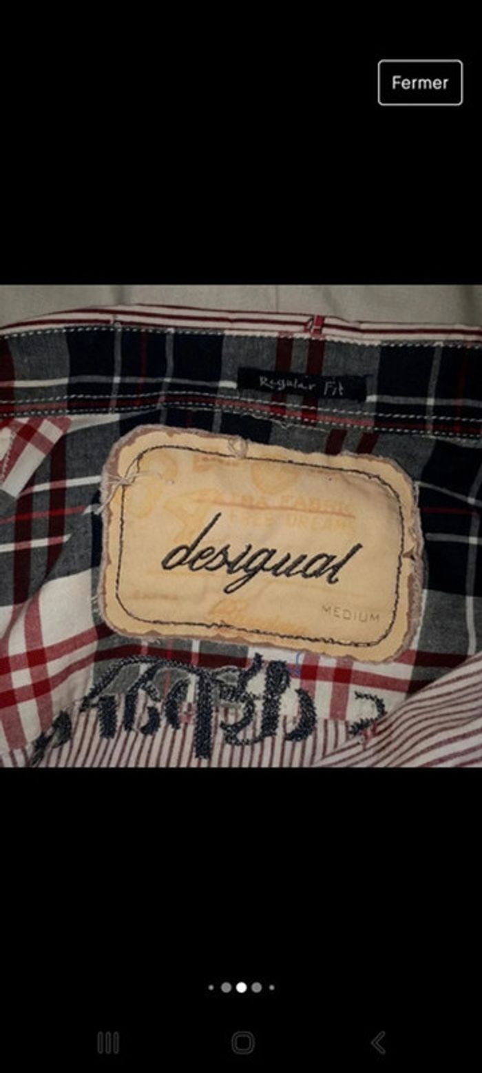 chemise vintage homme Desigual taille M - photo numéro 7