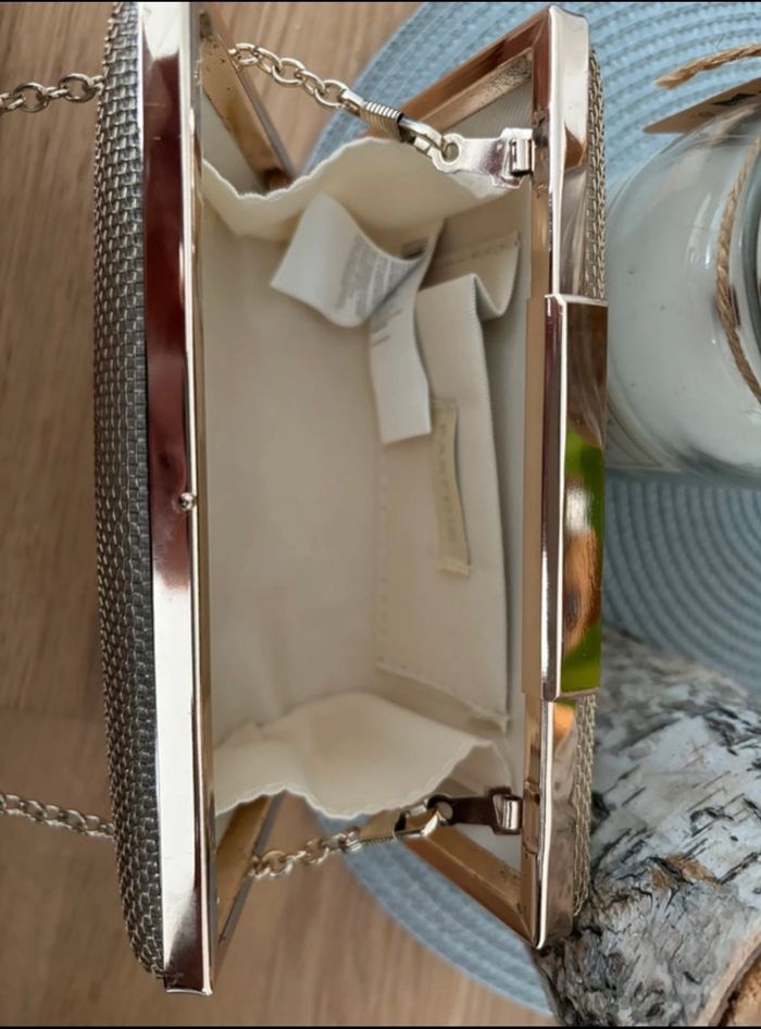 Pochette de cérémonie doré - photo numéro 3