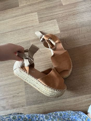 chaussure à plate forme