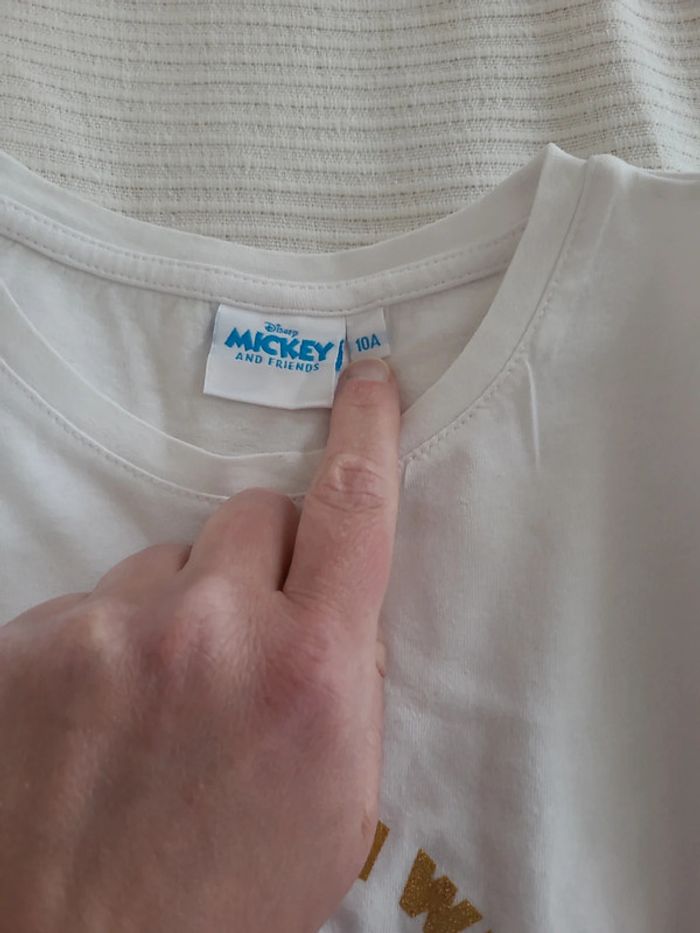 T shirt manches longues 10ans - photo numéro 4