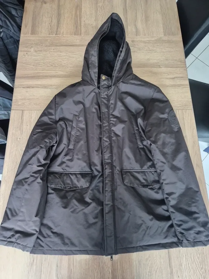 Veste chaude à capuche Trappeur homme XXL