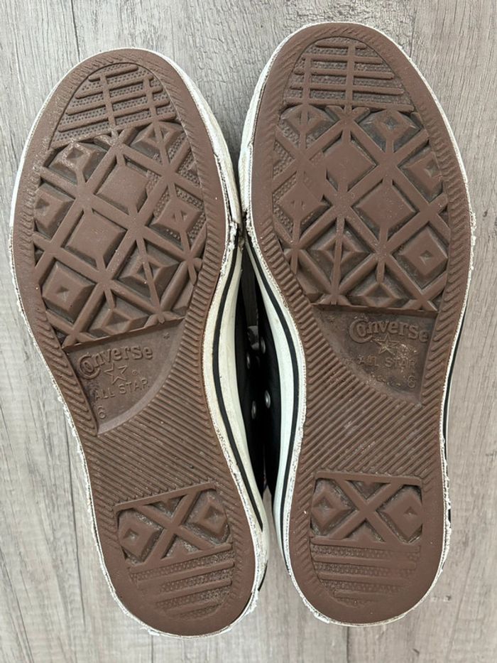 Converse cuir 39 - photo numéro 7