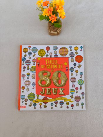 Livre Tour du monde en 80 jeux