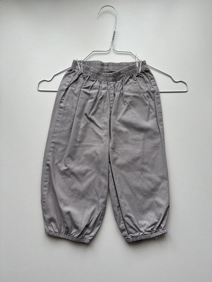 Pantalon gris 2 ans pour fille