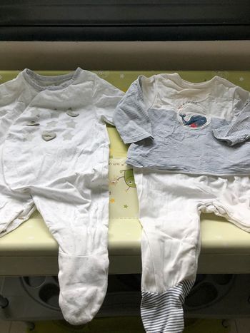 Lot pyjamas 9 mois