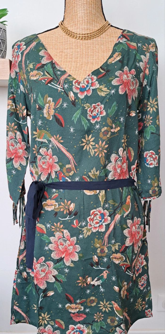 Robe verte Promod - photo numéro 5