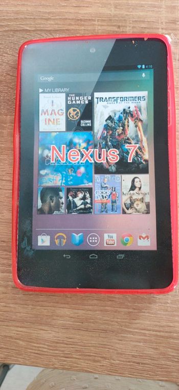 Housse silicone tablette Nexus 7