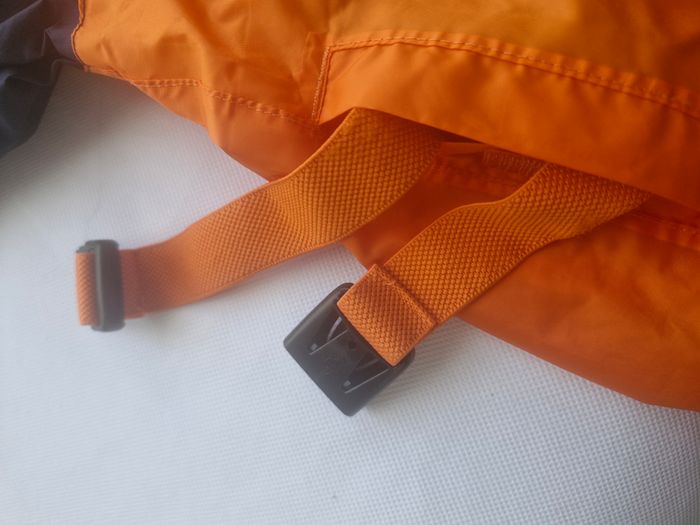 Veste imperméable mixte 4 ans Quechua - Décathlon Bleu marine orange - photo numéro 4
