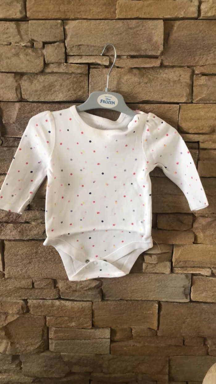 Ensemble robe et body 3-6 mois - photo numéro 2