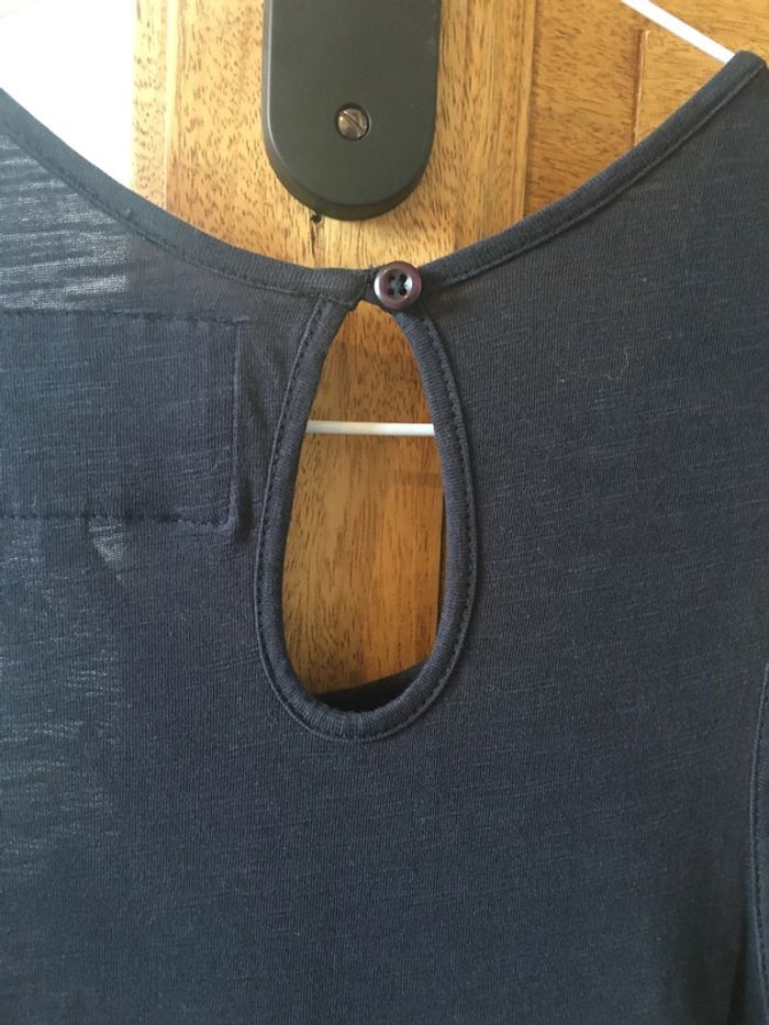 Débardeur noir dentelle broderie anglaise superdry - photo numéro 5