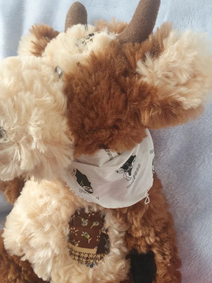 Doudou vache 40 cm neuf - photo numéro 3