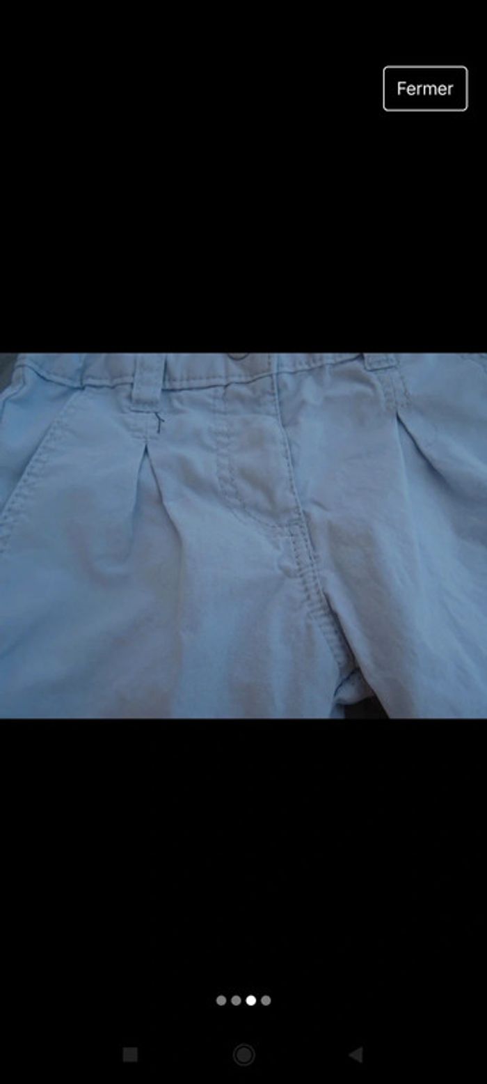 Pantalon fin avec ceinture 6 mois - photo numéro 3