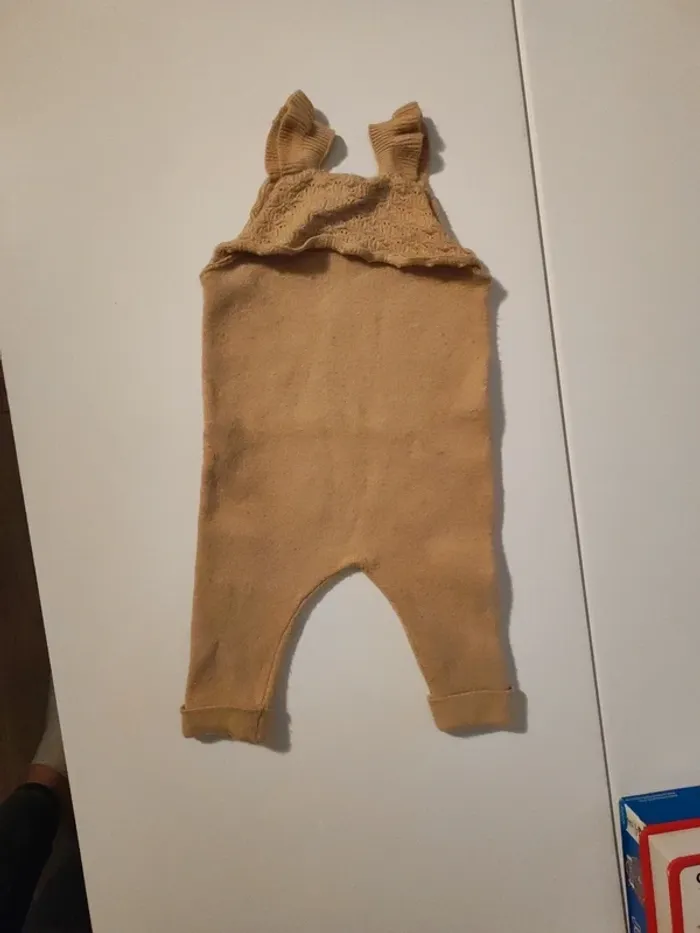 Salopette beige 3 mois Kiabi chaude