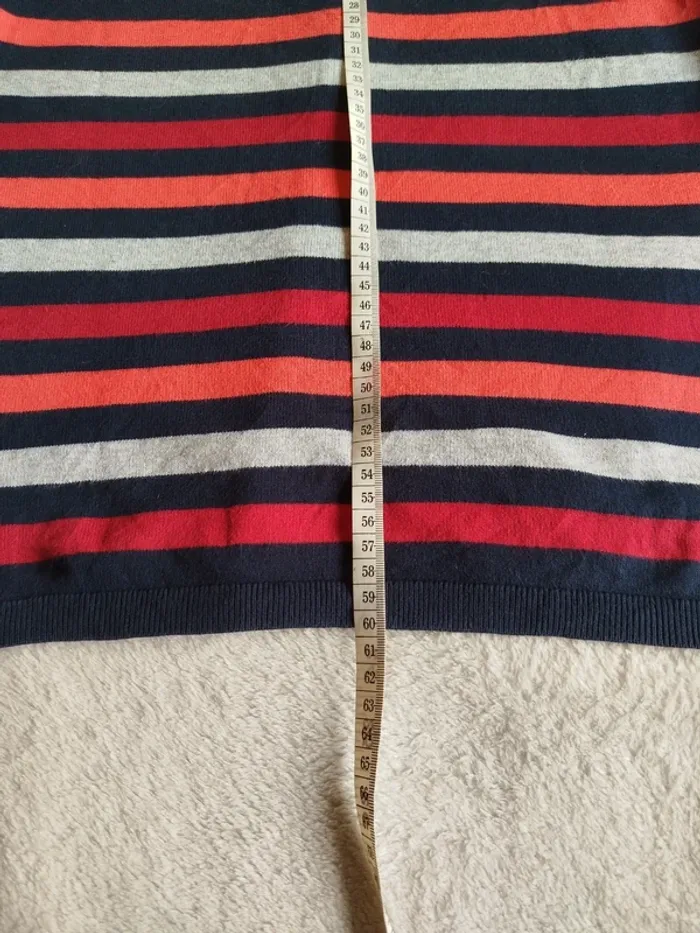 Pull vintage rayé Tommy Hilfiger taille M - photo numéro 9
