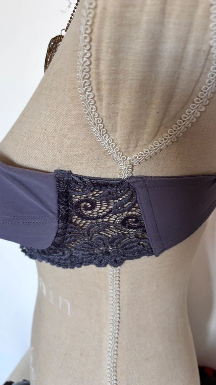 🎀Soutien gorge violet Lila dentelle 95 b #dona - photo numéro 3