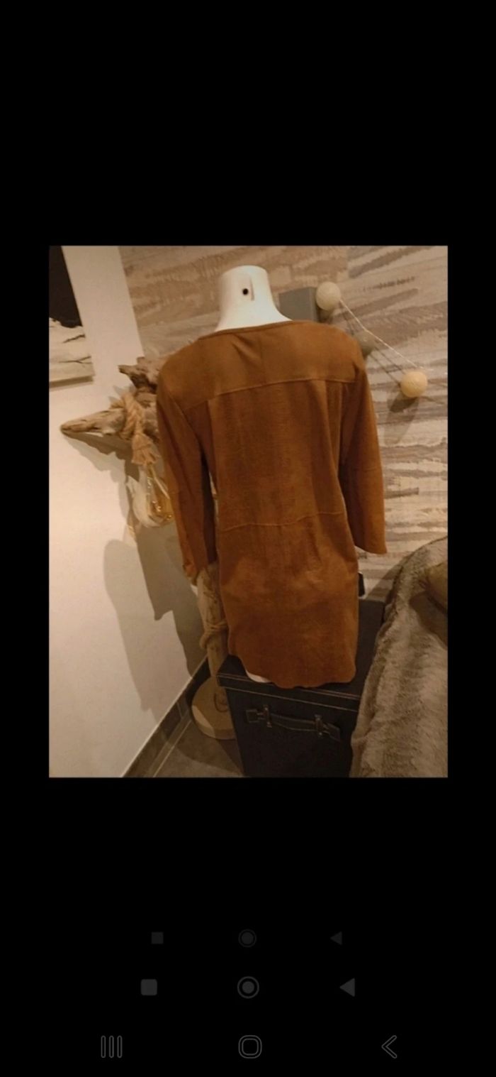 Belle blouse longue Allyson taille 40 - photo numéro 5