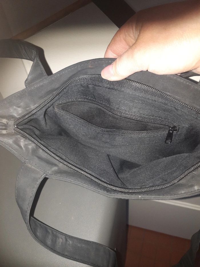 Sac style cabas noir - photo numéro 3