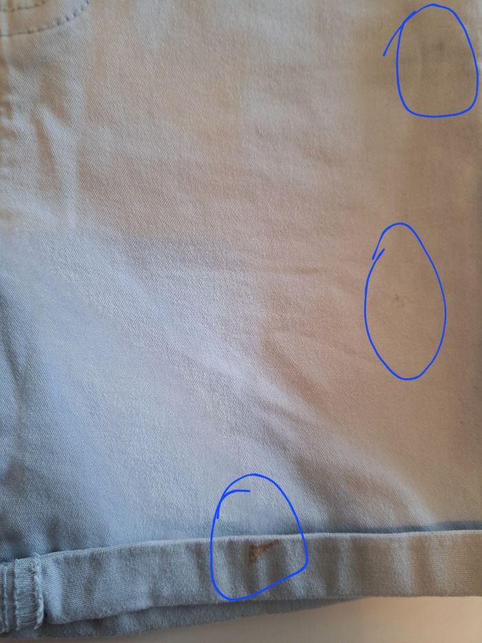 Lot de 2 shorts garçon 5 ans tachés - photo numéro 8