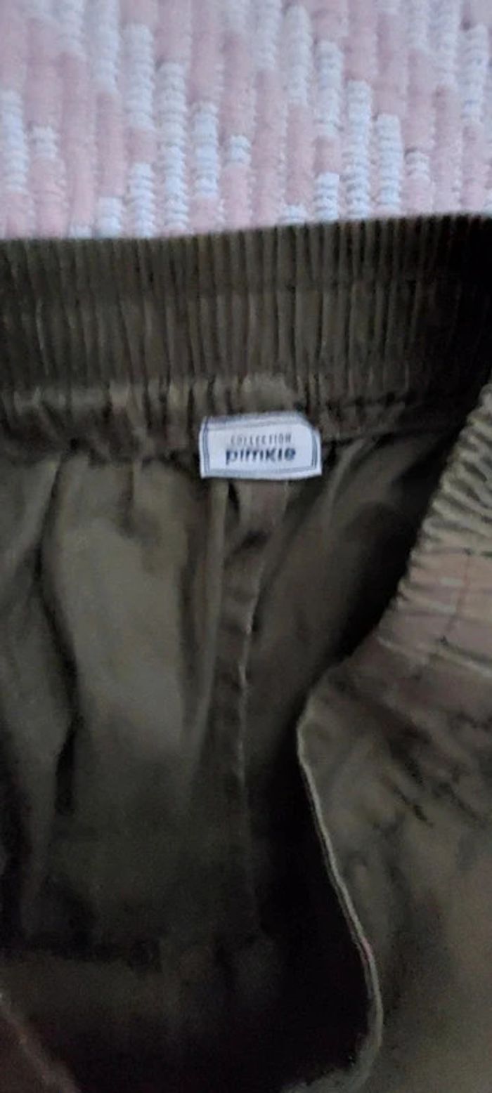 Lot de 2 pantalons cargo kaki et noir - photo numéro 3