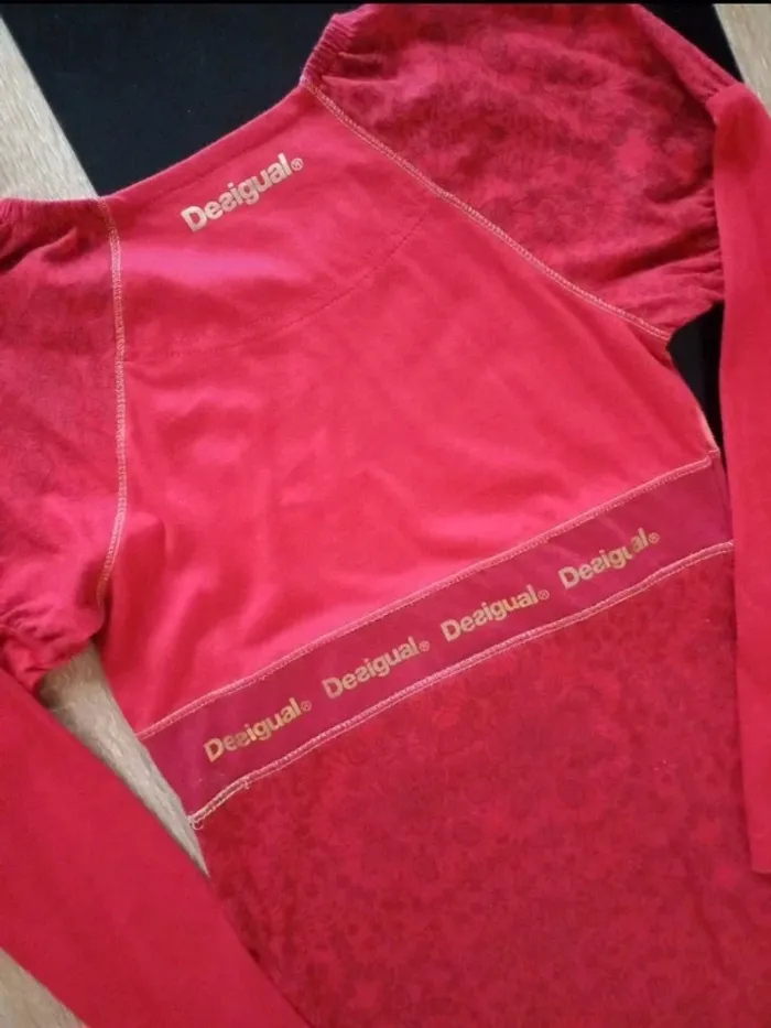 Robe desigual rouge 11 ans - photo numéro 5