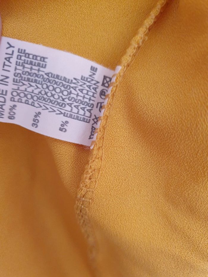 Gilet veste moutarde - photo numéro 4