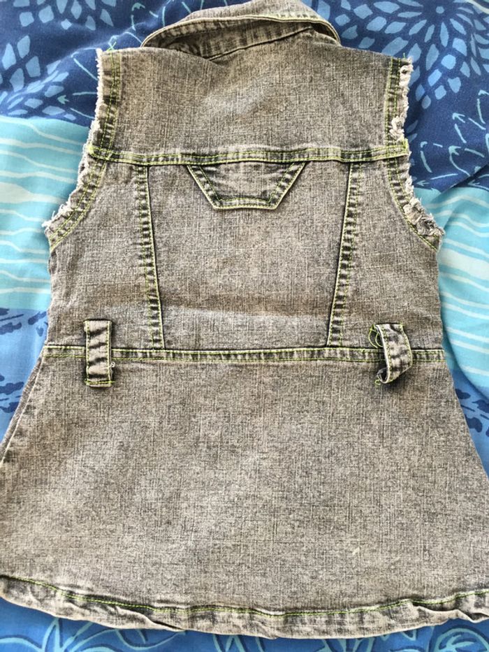 Robe en jeans 2 ans - photo numéro 3