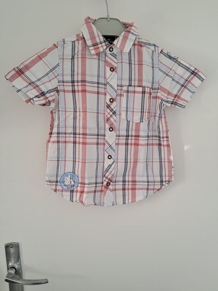 Chemise manche courte 4 ans