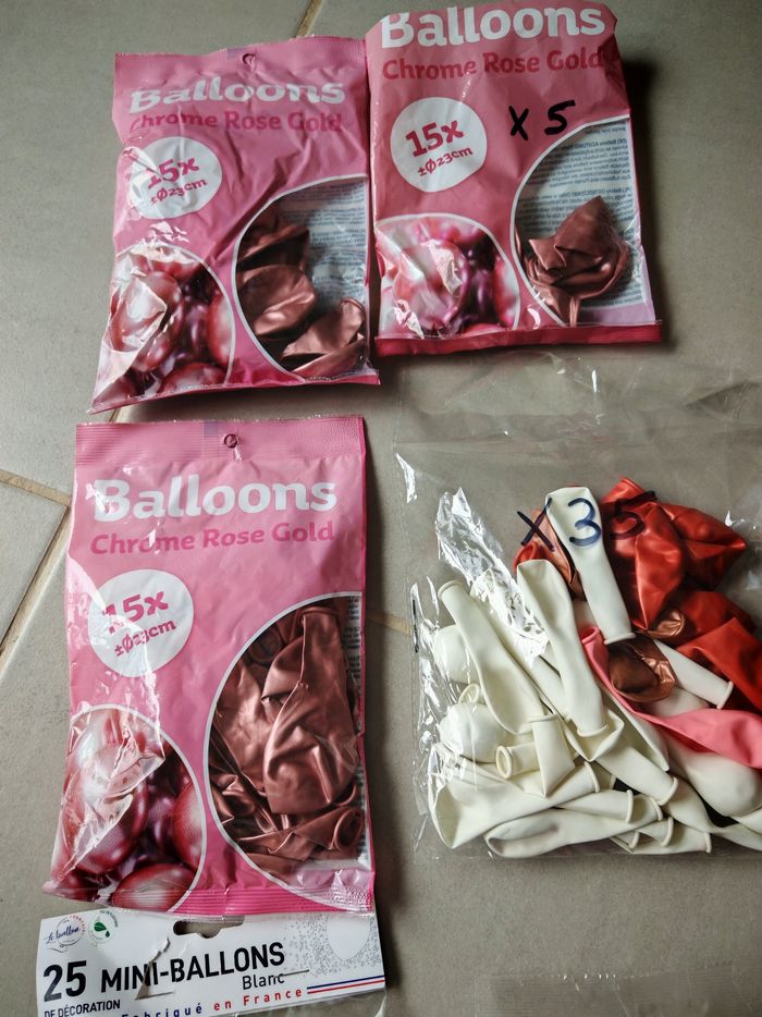 Lot 103 ballons - photo numéro 3