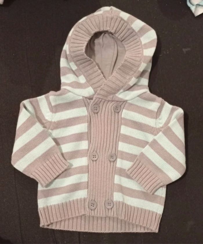 Gilet à capuche