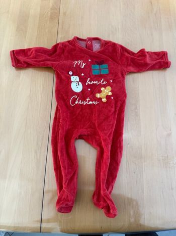 Pyjama Noël  9m