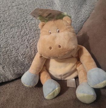 Doudou peluche Hippopotame