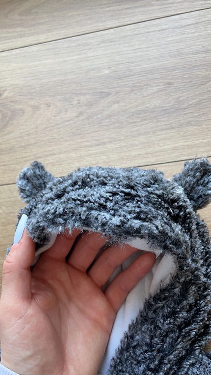 Combinaison  grenouillère à capuche pilote barboteuse comme neuf hiver - photo numéro 2