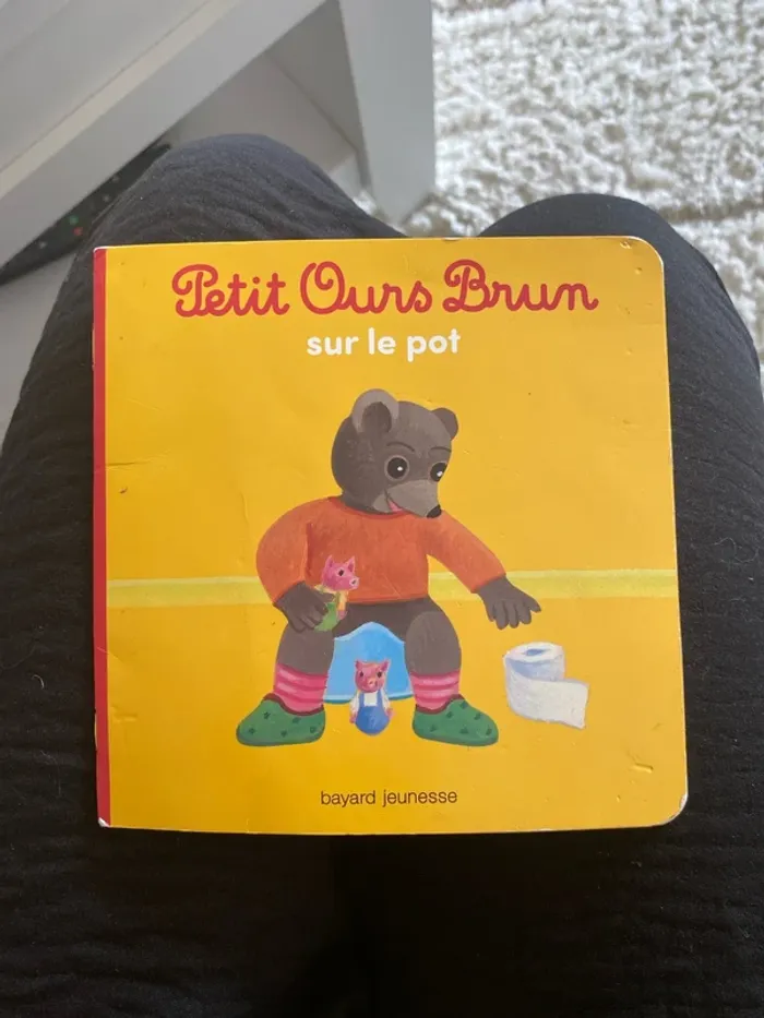 Livre petit ours brun