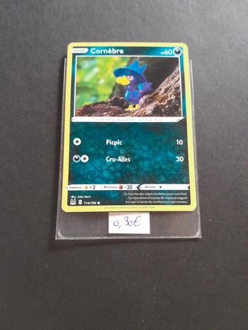 Carte Pokémon Cornèbre 114/196