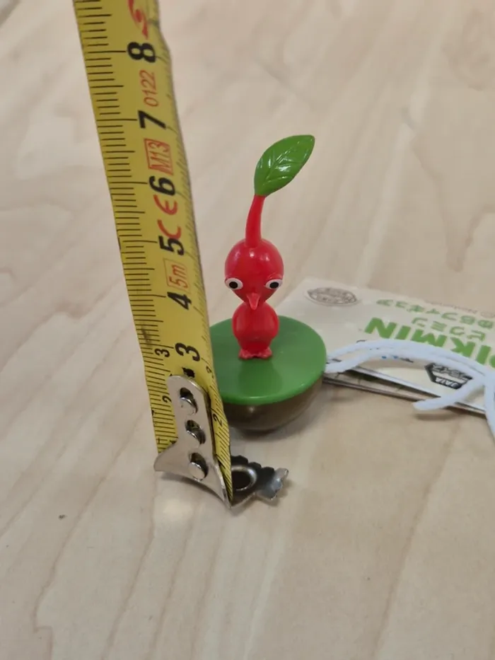 Mini figurine Pikmin Taito Culbuto : rouge - photo numéro 5