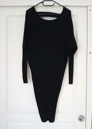 robe pull stretch noir taille unique 38/40/42