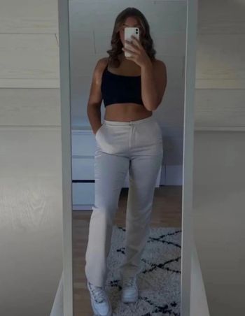 Pantalon beige été h et m quasi neuf