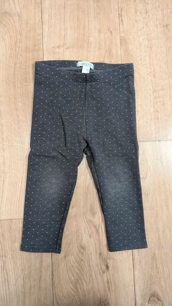 Legging gris Obaïbi 18 Mois