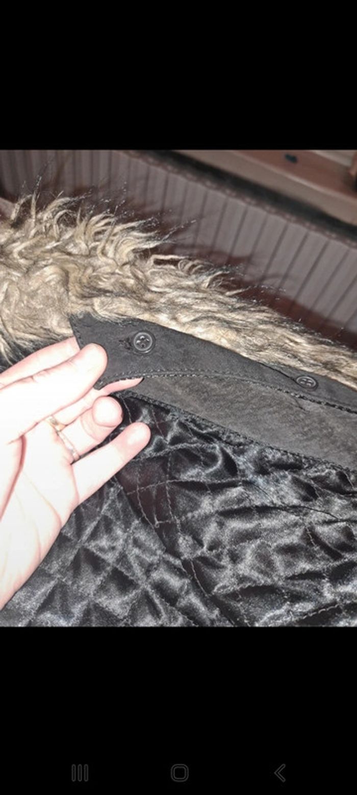 Manteau en cuir de porc taille 40 - photo numéro 9