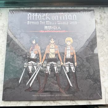 Attack on Titan Beyond The Walls World Tour The official concert vinyl