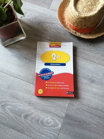 🌸Livre mathématiques "interros des lycées" 2de "Nathan" 🌸