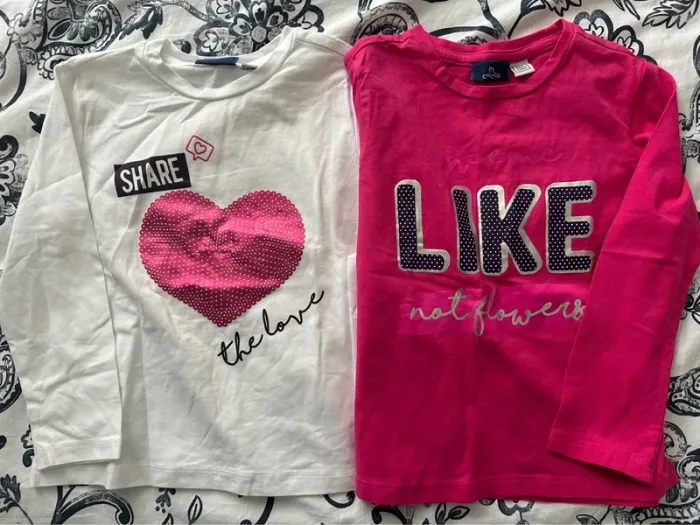 Lot t-shirt manches longues