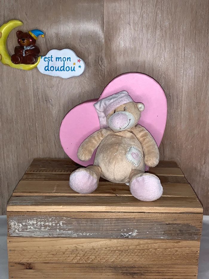 DK40 doudou ours 🐻 Manon et Valentin
