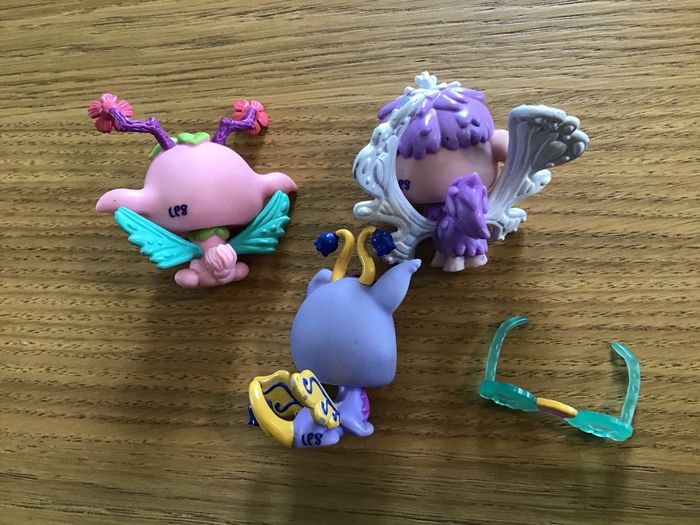 Lot 3 littlest pet shop fairy rare bon état - photo numéro 3
