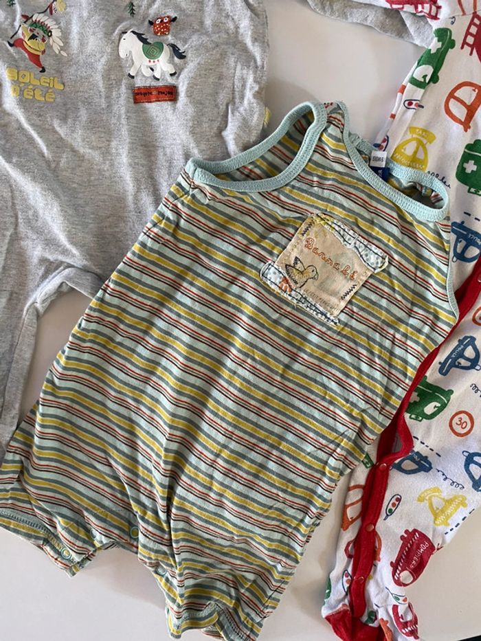 Lot 3 pyjamas d été sergent major du pareil au meme DPAM - photo numéro 2