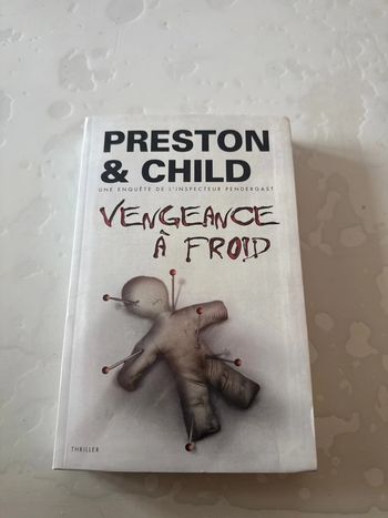 Livre la vengeance à froid- Preston & child