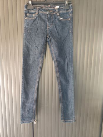 Jean bleu brut 10 ans La redoute skinny réglable à la taille