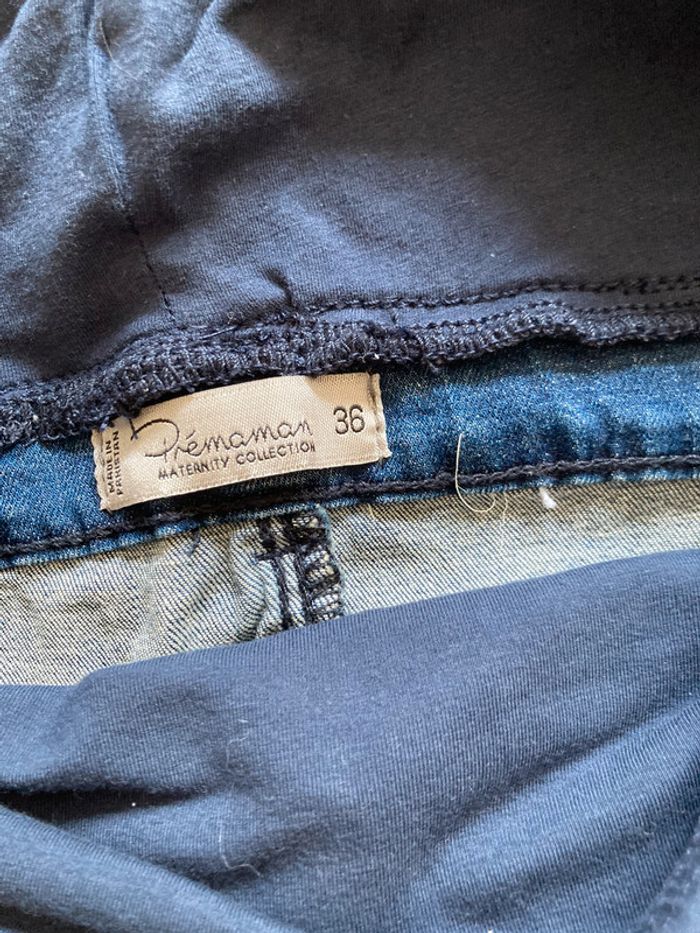 Jupe premaman effet usé taille 36 - photo numéro 6
